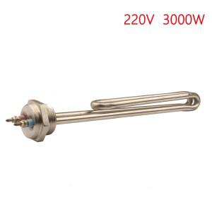 3000W 220V 스테인레스 스틸 DN25 32mm 난방 요소-손전등에 대 한 반지와 전기 열 튜브 1.0