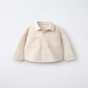 국내배송 ZARA 자라 컴포트 포켓 오버셔츠 라이트 베이지 3183511052 2123441