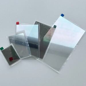 Magcubic HY300 편광판 렌즈 64X36mm 단열 유리 프로젝터 교체