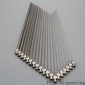 500개들이 도매 팩, 150mm 카눌라 길이 디스펜싱 니들 (8G, 선택 가능) 무점 전체 금속 재질