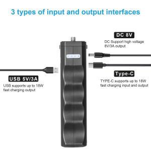 FOMITO 배터리 핸들 휴대용 5000mAh 충전 핸드 그립 DJI 오스모 포켓 3 스포츠 카메라 액세서리