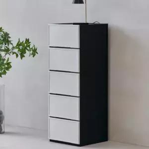 씨밀렉스 서랍장 래폴드서랍장 던블랙 400(L) 5단 1개 BNS