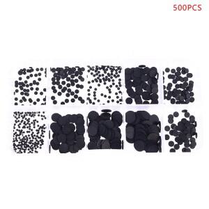 500PCS 다른 크기 IR 원격 제어 전도성 고무 단추에 대 한 패드 수리 키트