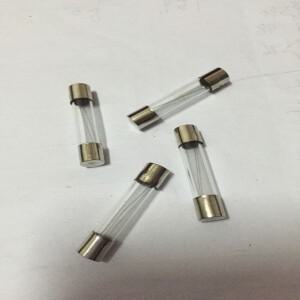 100PCS/6x30mm 양면 투명 유리 순수 퓨즈 튜브 F5A250V  베이신