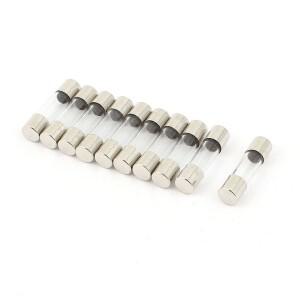 프로모션  블로우 유리 퓨즈 튜브 250V 0.2A 200mA 5mm x 10 개