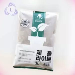 리버썸 제올라이트 2L 화분갈이흙 화분갈이 베란다텃밭흙