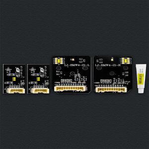 노란색 DRL LED 모듈 보드세트 BMW 3  G22 G23 G26 M3 G80 M4 G82 G83 2021 용 주간주행등
