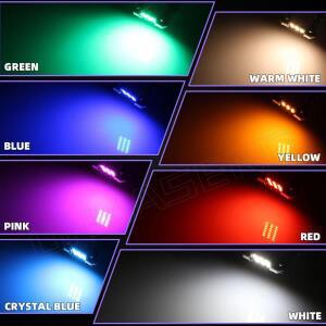 2pcss C5W 레드 블루 핑크  화이트 C10W Led 전구 T10 W5W BA9S T4W 꽃줄 28mm 31mm 신호 램프 자동차 조