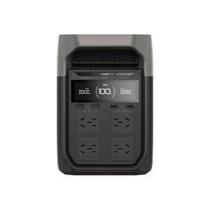 CN 220V 에코플로우 델타3 1800W 휴대용 파워스테이션 태양광 발전기 충전 MPPT 컨트롤러 외장 배터리 순수