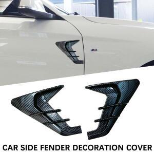 자동차 튜닝 사이드 펜더 에어 벤트 장식 커버 BMW E60 F10 F20 F30 Passat B8 Audi A3 8V Clio 4 Golf 5 6