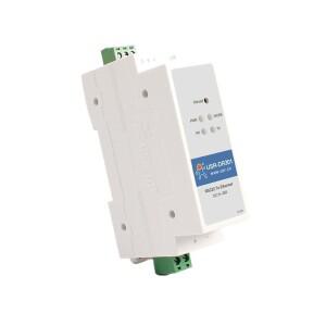 USR-DR301 Din Rail Modbus 게이트웨이 직렬 RS232-이더넷 장치 서버 변환기