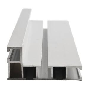 알루미늄 T-슬롯 400mm 15.7'' 슬라이딩 브래킷 펜스 내마모성 합금 소재