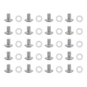 DeskPi RackMate T0/T1/T2 서버 캐비닛용 액세서리 10-32 5/16 나사 (30개 세트)