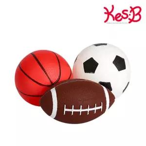 유아 스포츠공 3종x1개 미식축구공 유아농구공 축구공