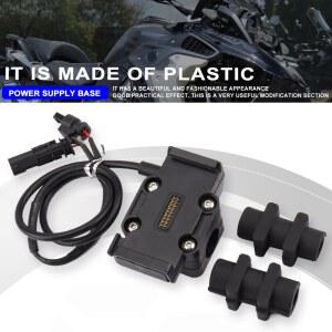 범용 롤러 파워베이스 휴대폰 내비게이션 브래킷 BMW 호환 F800GS F700GS 오토바이 적합 R1200GS S1000XR F750GS F850GS 12mm 22mm