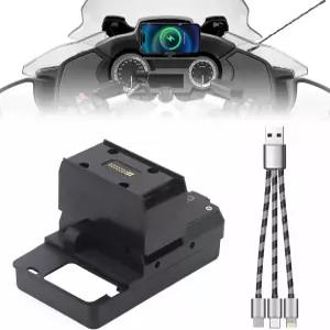 BMW R200RT R250용 USB 충전기 내장 휴대폰 거치대가 포함된 FWXEOZ 오토바이 GPS 내비게이션
