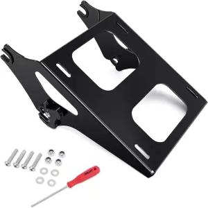 Benlari Thicker Tour Pack Mount Detachable 2-Up Trunk Mounting Rack Harley idson Touring Street