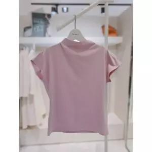 한정수량 더 아이잗 [26 S/S] 드레이프 넥라인 캡슬리브 티셔츠 701 SRM0TS 701 2819638