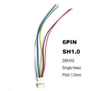 10세트 JST SH 1.0mm 전선 연결 SMD 수평 소켓 28AWG 2P 3P 4P 5P 6P 7P 8P 9P 단자