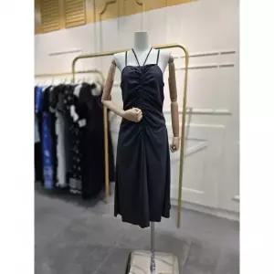 한정수량 [에고이스트]셔링 절개 홀터넥 롱 원피스 ER3WO260CH 2820277