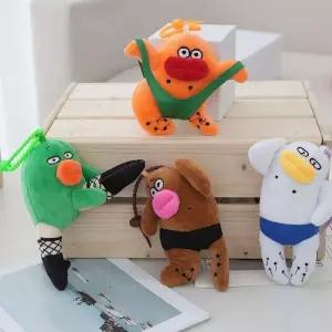 못난이 감자 인형 키링 못생긴 입술 하찮은 열쇠고리 몬난이 어글리 키홀더 우정 템 인형