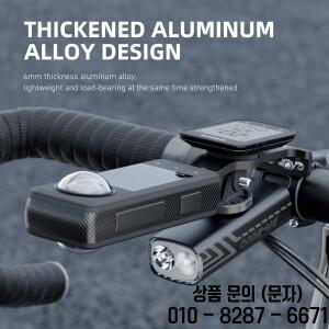 CYCLAMI S16 MTB 도로 자전거 라이트 홀더 IGPSPORT Garmin 지원을위한 컴퓨터 360 카메라 브래킷 액세서리