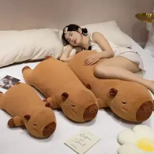 카피바라 롱 목베개 70cm/90cm 2종 인형 베개 바디필로우 쿠션 소품