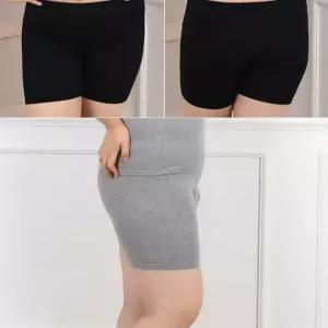 빅사이즈 편안한 면스판소재 일상 5부 속바지