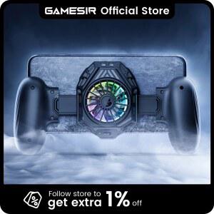 GameS r F8 Pro 모바일 쿨링 게임패드 쿨링 팬이 장착된 게임 컨트롤러 안드로이드 폰/아이폰용 스마트폰 쿨러