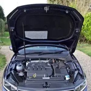 폭스 바겐 Passat B8 2015- 용 1PC 스트럿 프론트 후드 보닛 가스 스프링 리프트 지원 충격 흡수 장치 카본