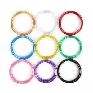 포비월드 메탈릭공예철사 4.5mm 1.5M 색상선택 낱개