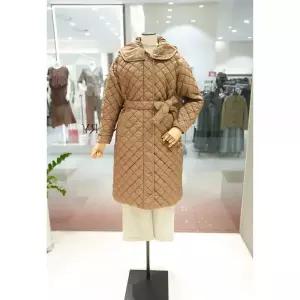 한정수량 [BCBG] 벨티드 퀼팅 롱 점퍼 (A6W9Y945) 2822752