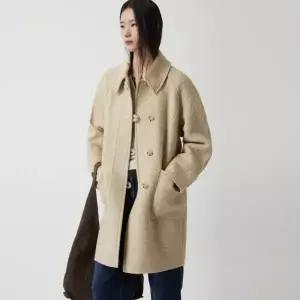 [롯데백화점]쥬크 울블렌디드 부클 하프 코트 Z254MSG535