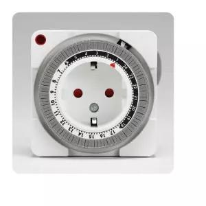타임스위치 콘센트형 4A 800W 조광기 타이머 차임벨 경보기 36B5A