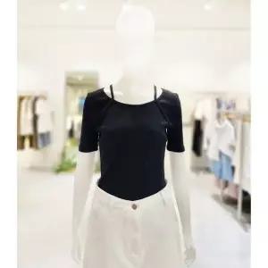 한정수량 온앤온 3color 골지 홀터넥 티셔츠 NJW6ME594 2821182