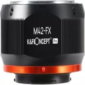 K F Concept M42와 Fuji X 렌즈 마운트 어댑터는 M42 류 Fujifilm 즈 및 FX 미러리스 카메라에 장착할 수