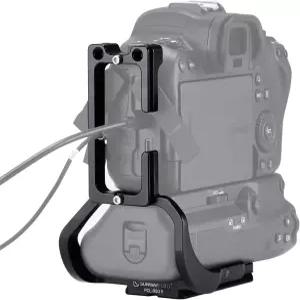 배터리 그립용 SUNWAY PCL-R5GII L 브래킷 BG-R0 EOS R5 / C R6 Mark II 및 Arca Swiss 플트