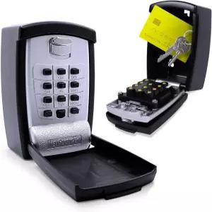 KeyGuard SL-590 펀치 버튼 키 보관 벽걸이 상자 블랙 마감