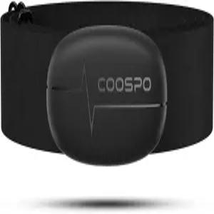 COOSPO H6 심박수 가슴 스트랩 블루투스 4.0 ANT IP67 펠로톤용 센서 Polar DDP 요가 맵 My Ride 가민