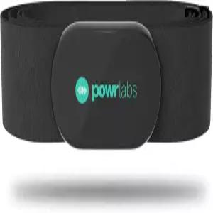 Powr Labs 블루투스 ANT 심박수 가슴 스트랩 Garmin 및 Peloton용 듀얼 밴드 4.0 연결 IPX67 방수 땀 길이