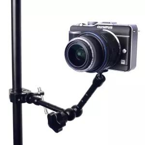 CCTV 고프로 액션캠 호환 카메라 집게 슈퍼클램프 매직암 마운트 스탠드