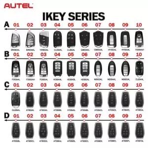 AUTEL IKEYBW003/4AL HD004/05BL NS004/05AL HY003/04AL AT003BL/04CL MaxiIM KM100 IM508 프로그래머 용