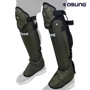 오성 OSC 예초기 무릎보호대 안전 보호장구 카키색 OSC-962K