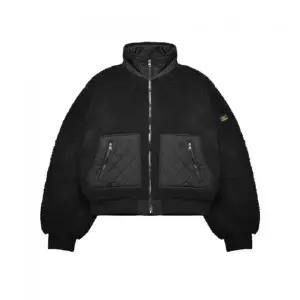 ABEEHUMS 퀄티드 덤블 뽀글이 자켓 ABH358-221 블랙 2388296