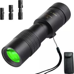 고배율 10-300x40 단안경 콘서트 조류 관찰 별 관측용 BAK4 및 FMC 렌즈가 장착된 줌 단안 망원경