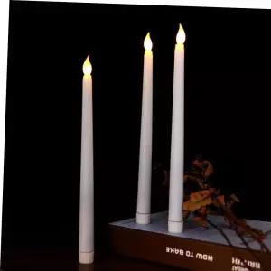양초무드등 LED 롱 캔들 무드등 인테리어 촛불 장식 DD-13135