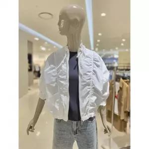 한정수량 [시슬리] 스트링 블루종 크롭 점퍼 (SAJPE1541) 2823187