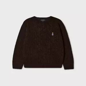 [AK수원점] [후아유] 공용 Steve Cable R-neck Pullover(U) WHKAG4923U