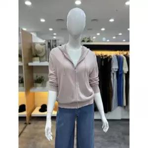 한정수량 쉬즈미스 시스루 집업 가디건 SSKCDP22120 2822916
