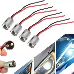 BA15D 1157 1156 LED 전구 소켓 홀더 방향 지시등 램프 어댑터 4개